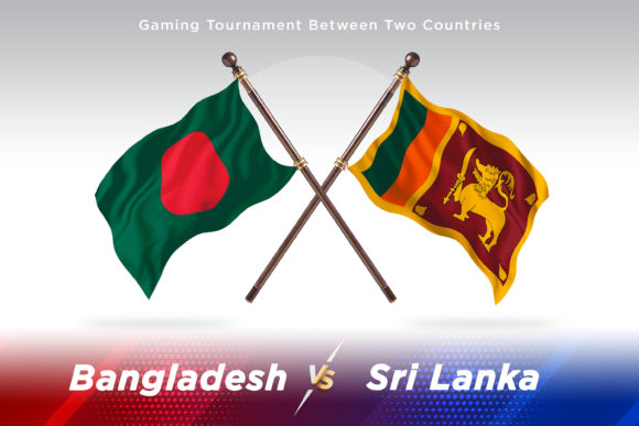 Bangladesh Versus Sri Lanka Two Flags: A Powerful Visual Concept