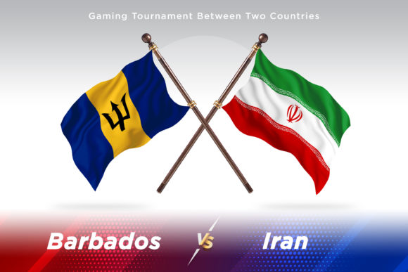 Barbados Versus Iran Two Flags: A Creative Concept for Global Comparisons